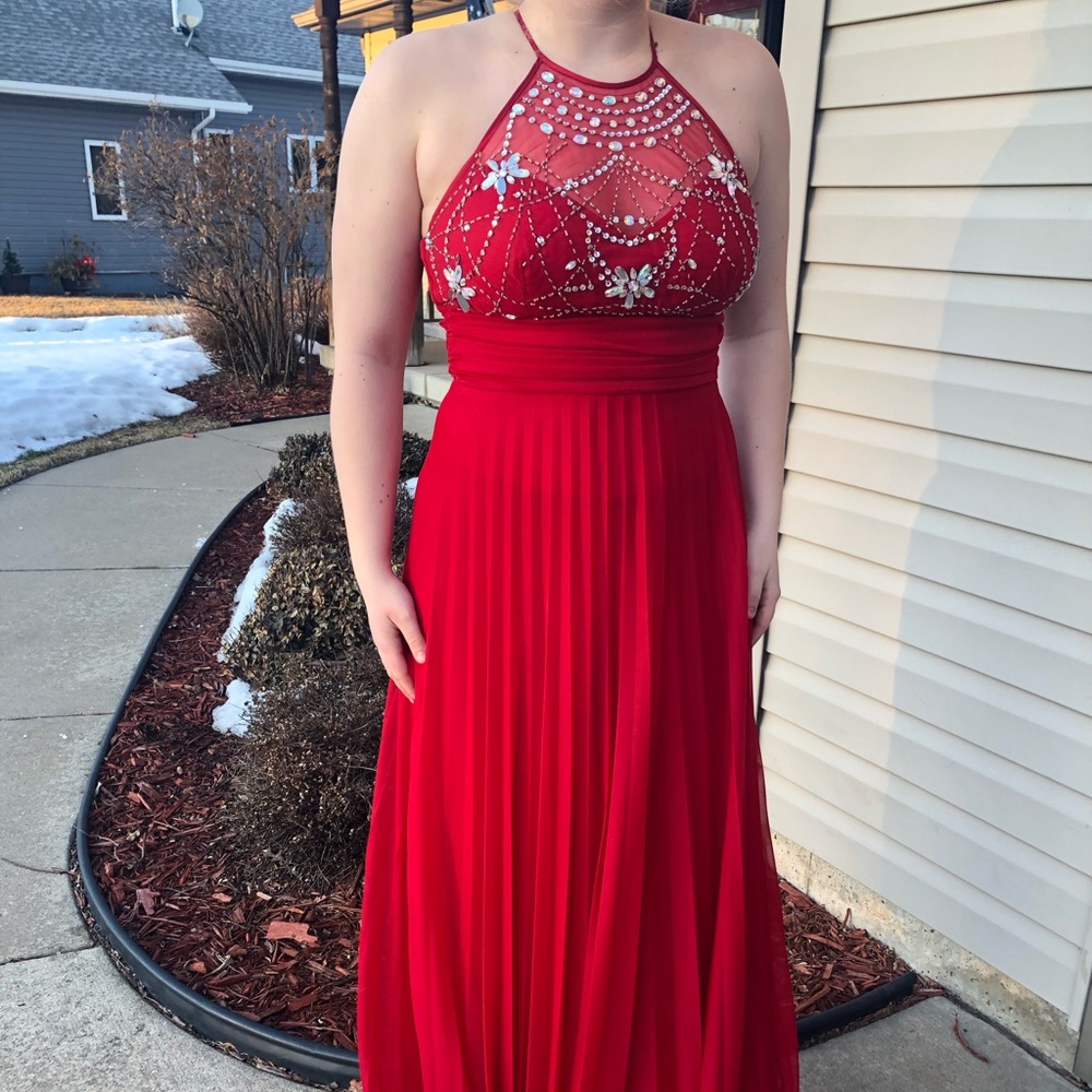 Red B. Darlin Prom Dress